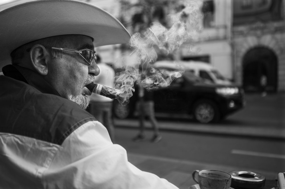 Cigar smoker