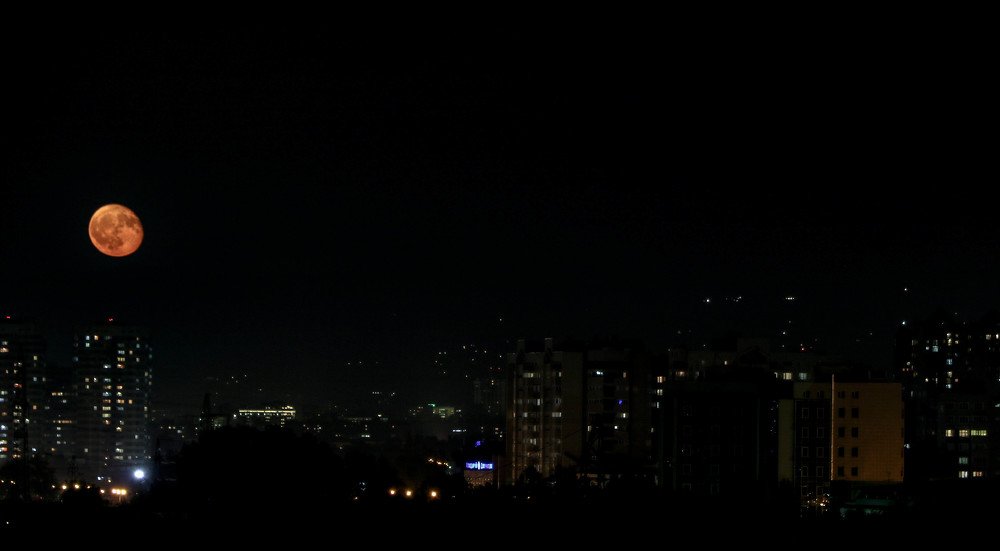 Месяц, гуляка ночной, Вышел гулять в поднебесье...