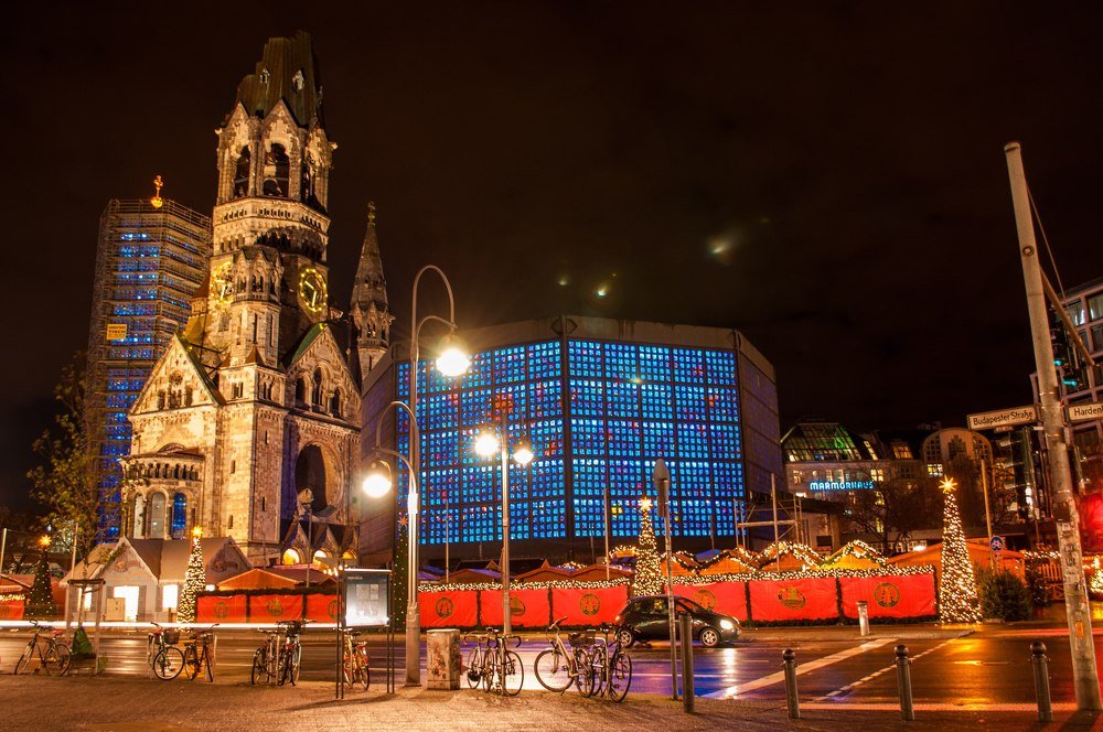 Ночной Берлин