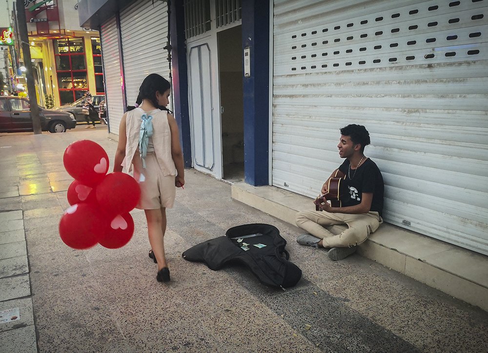 love in street