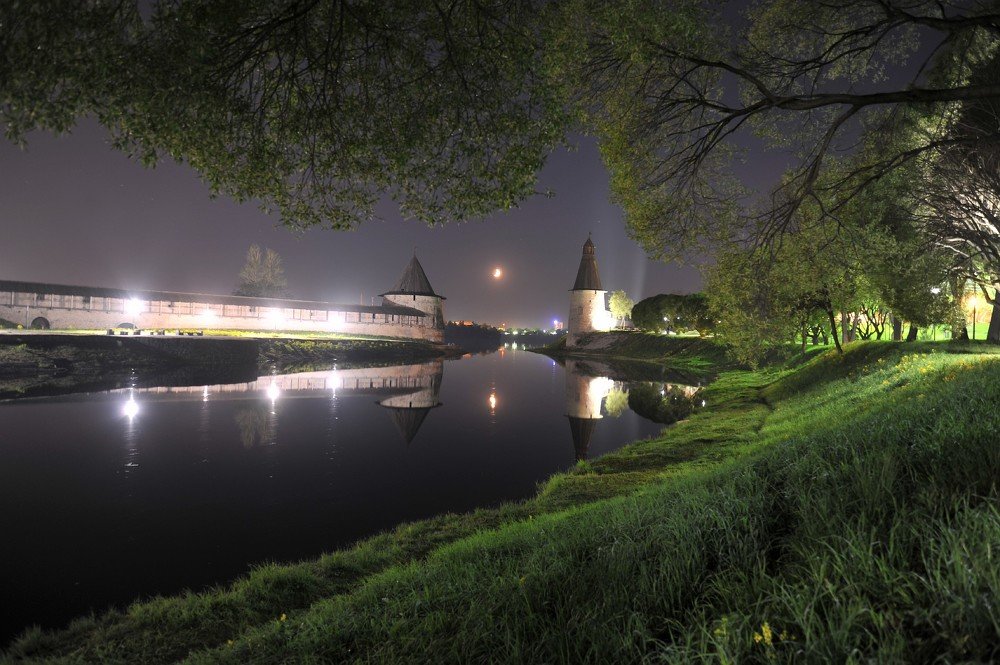 Лунная ночь.