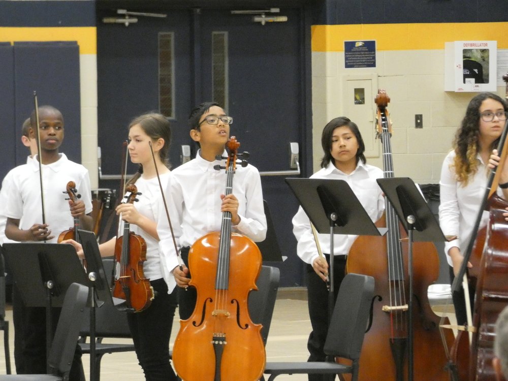 Подготовка к концерту.