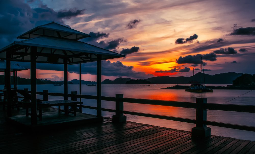 beauty sunrise in Langkawi
