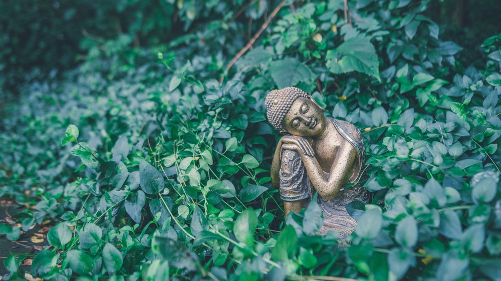 zen sleep buddha