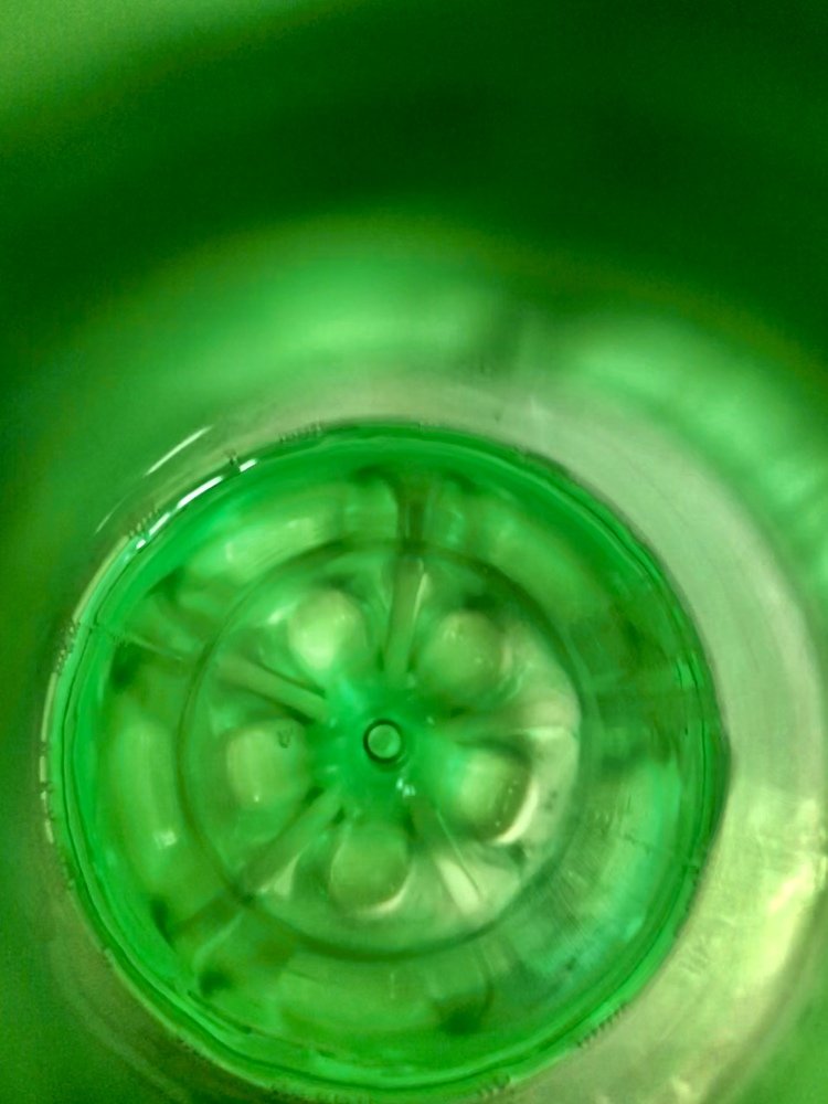 Green abstract with green flower