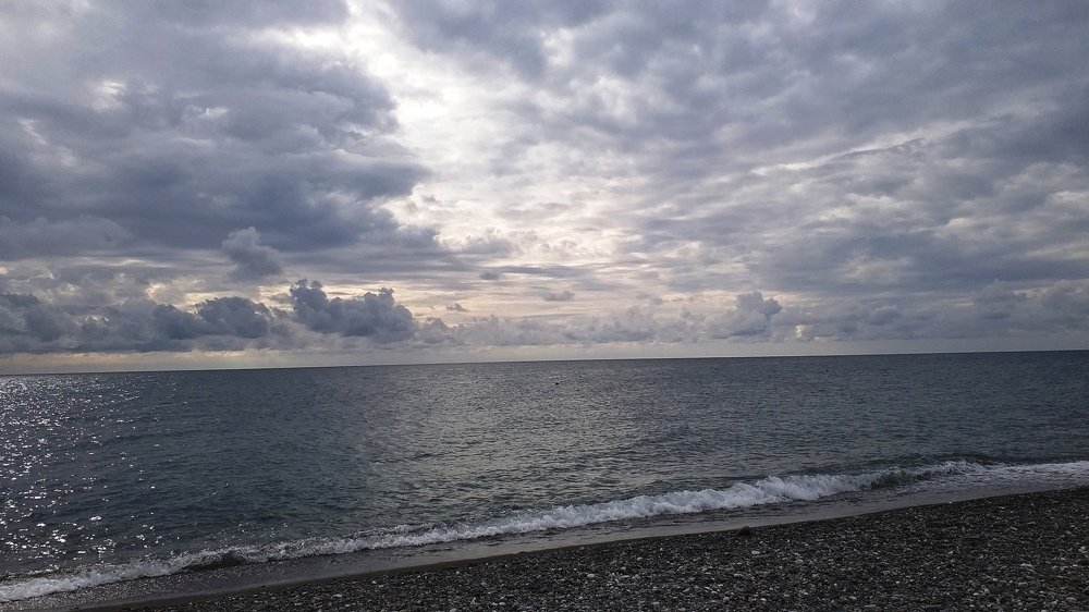 Черное море.