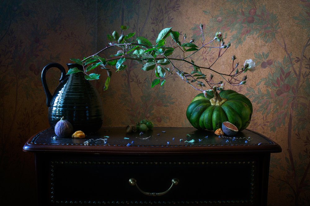 Зелёная тыква...