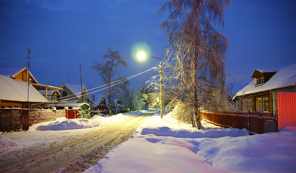 Пред новогодние улицы.