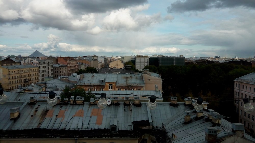 Питерские крыши.