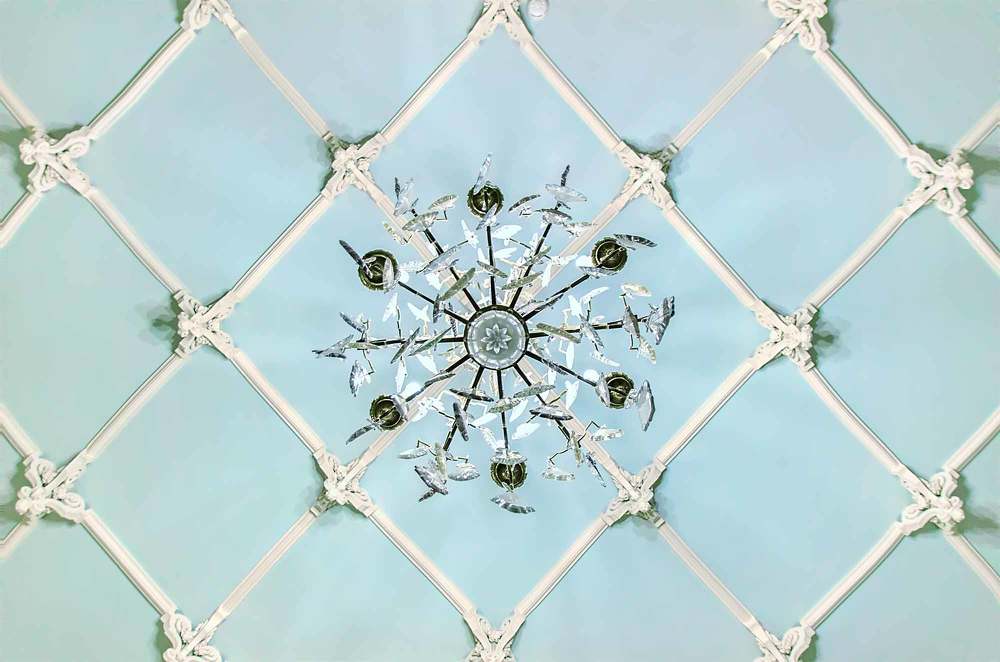 Потолок в сеточку