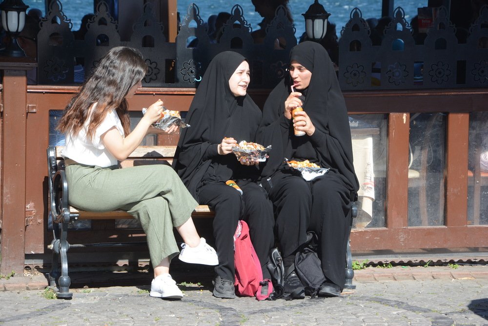 Ortaköyde bir gün...