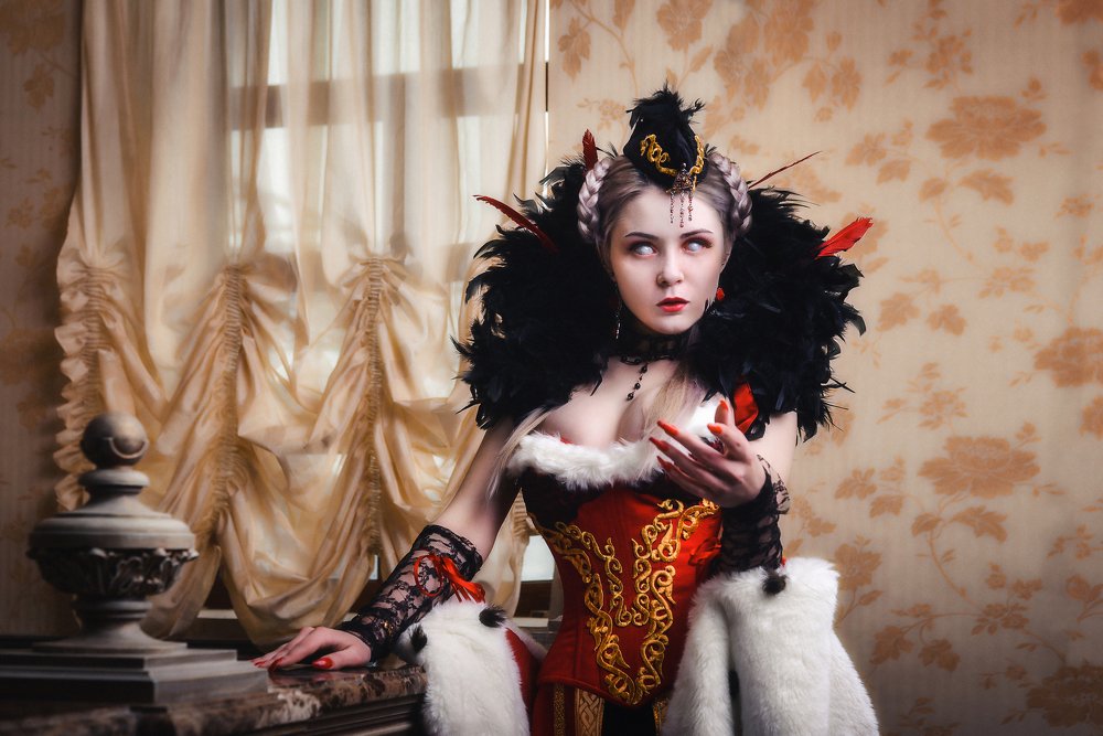 Девушка вамп