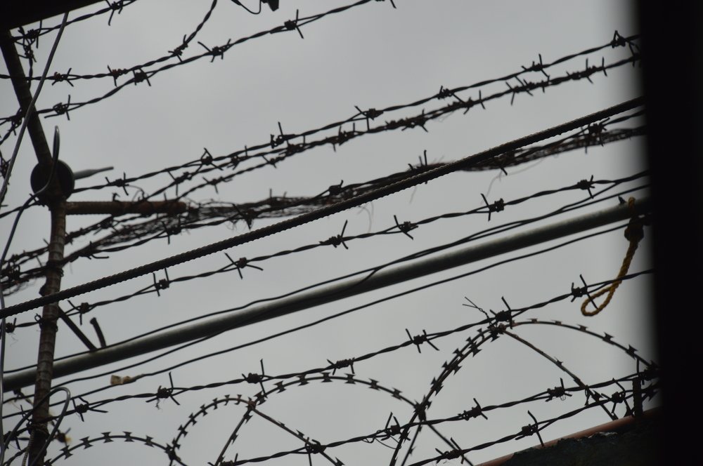 Behind bars