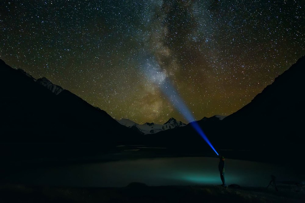 Под звездным небом