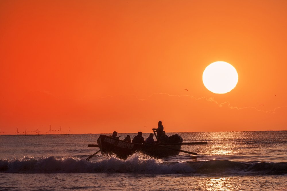 The fishermen at Sunrise