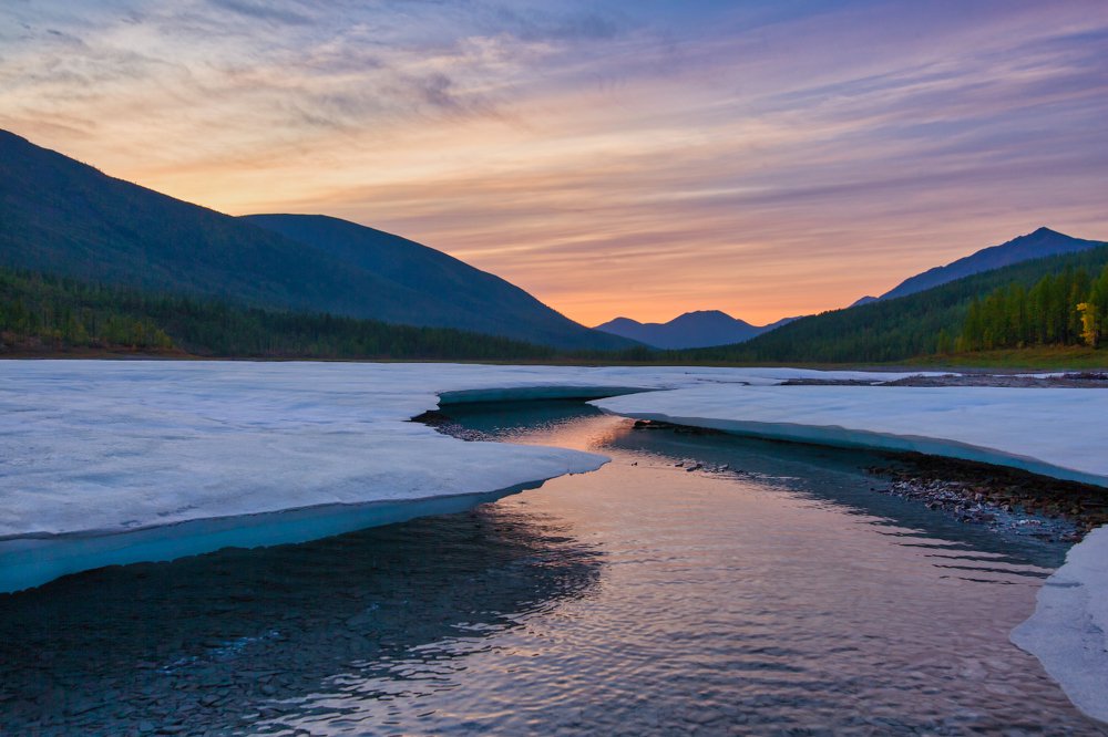 Летние льды.