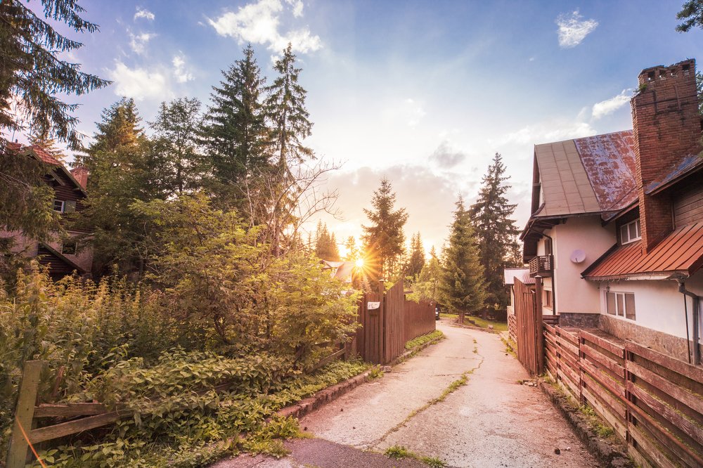 Sunset in the Mountaines