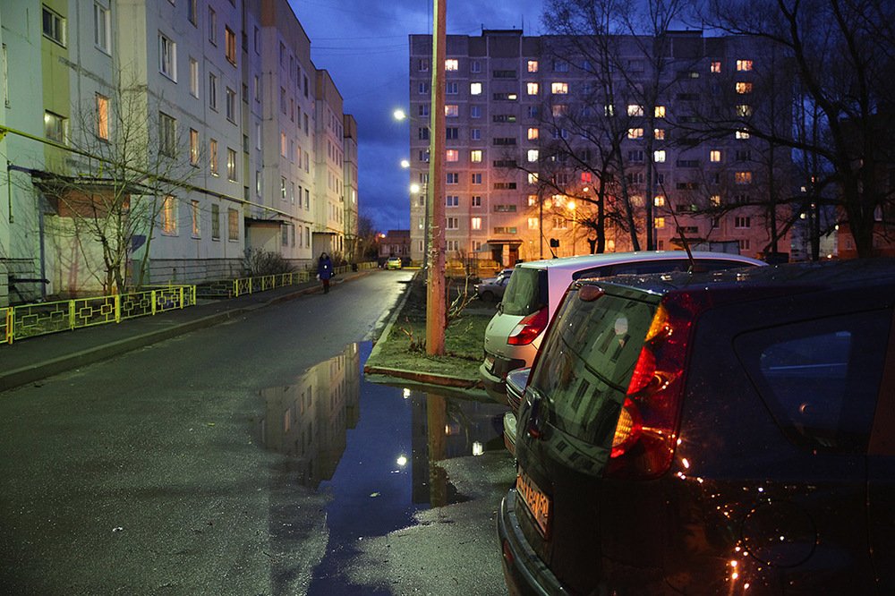 Глаза горящих окон