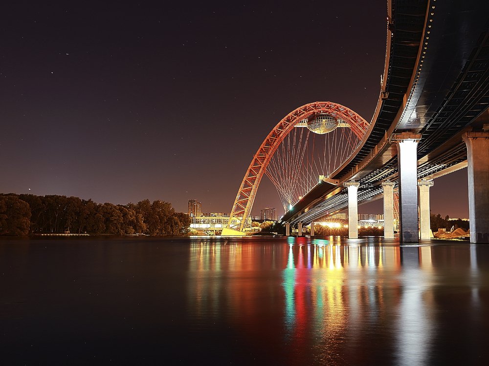 Ночь над мостом