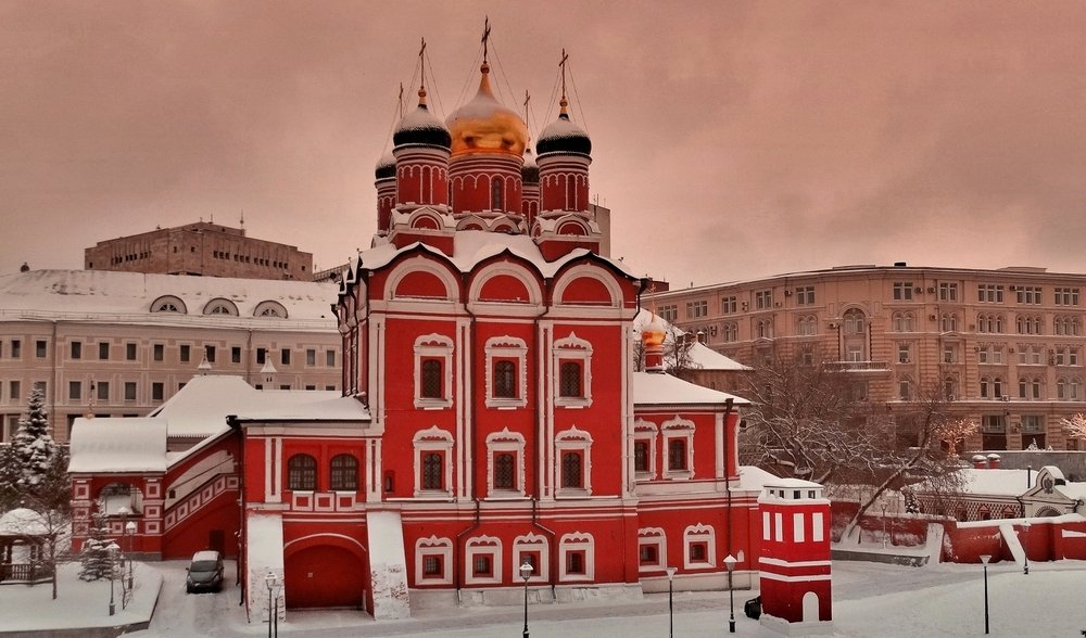 Знаменский собор в парке Зарядье