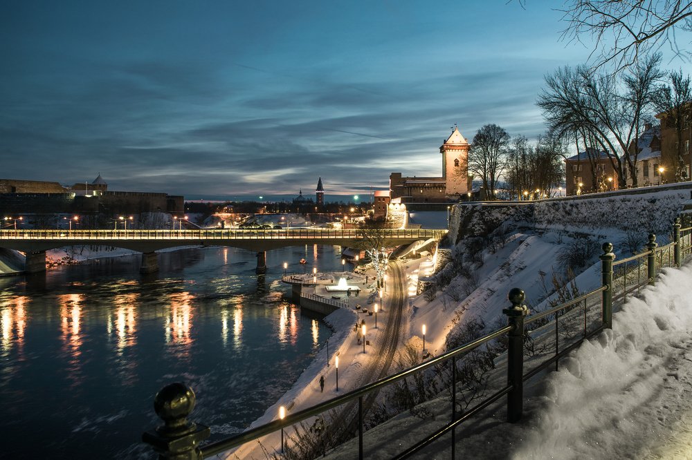 Зимний променад