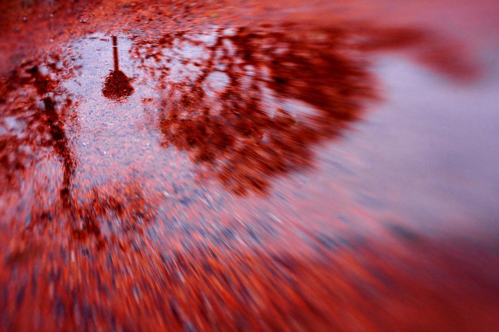 Sand reflection