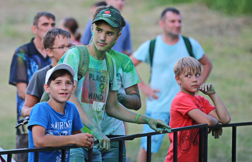 Дети на фестивале" Зелёный"