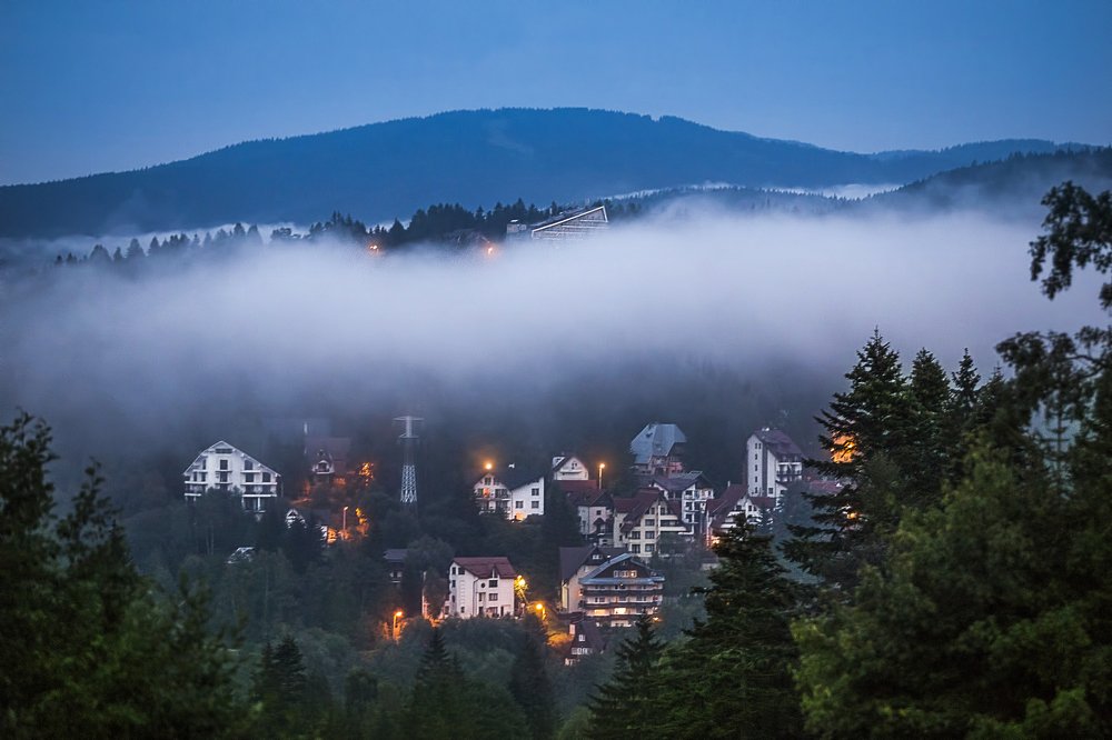 The City from the mountains