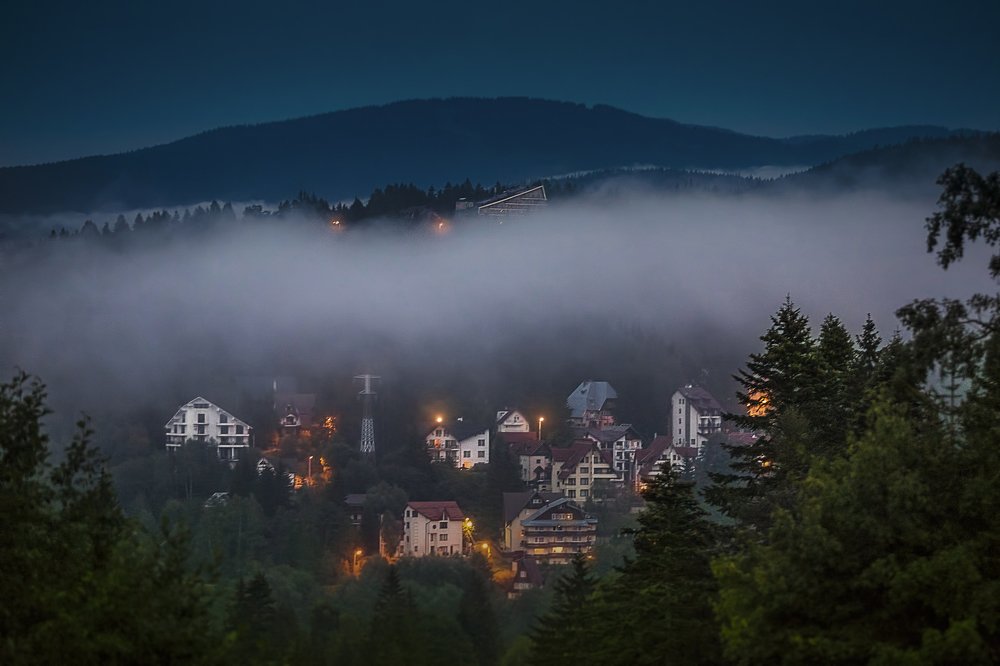 The City from the mountains