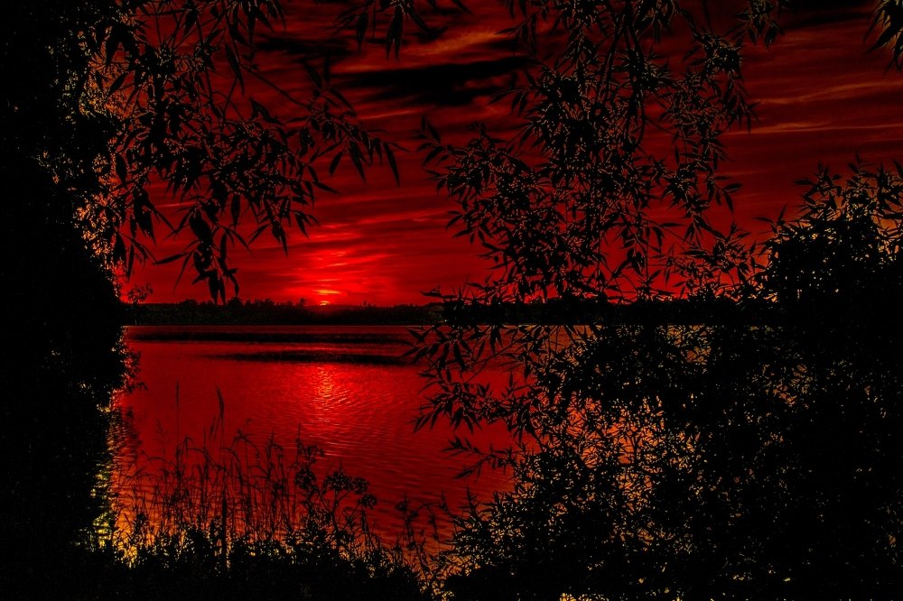 Солнце зашло