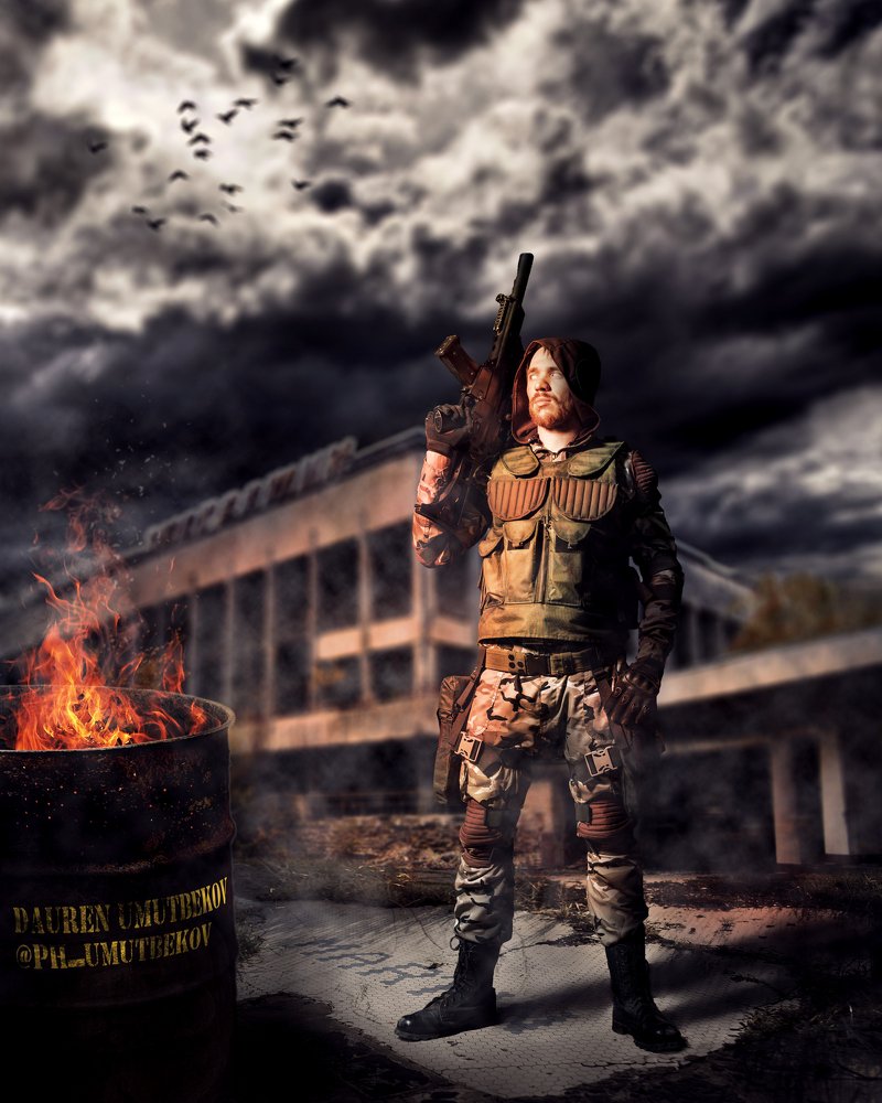 Сталкер из отряда Монолит