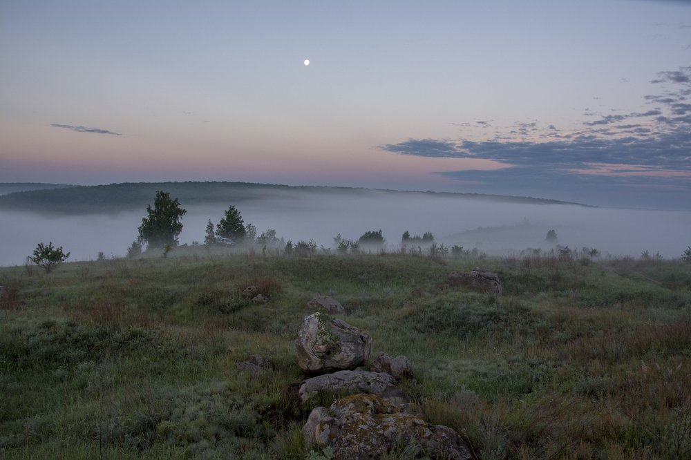 Скоро рассвет.