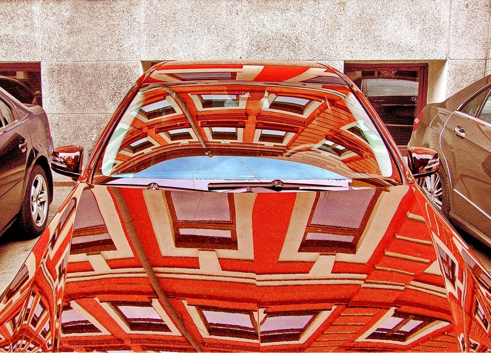 Оконное зазеркалье