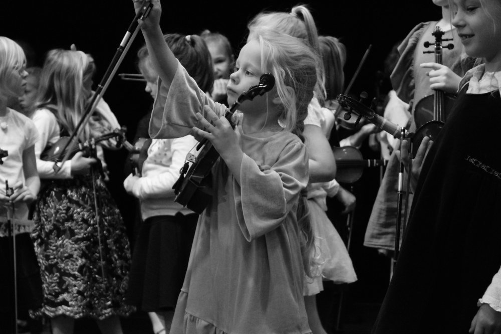 Подготовка к концерту