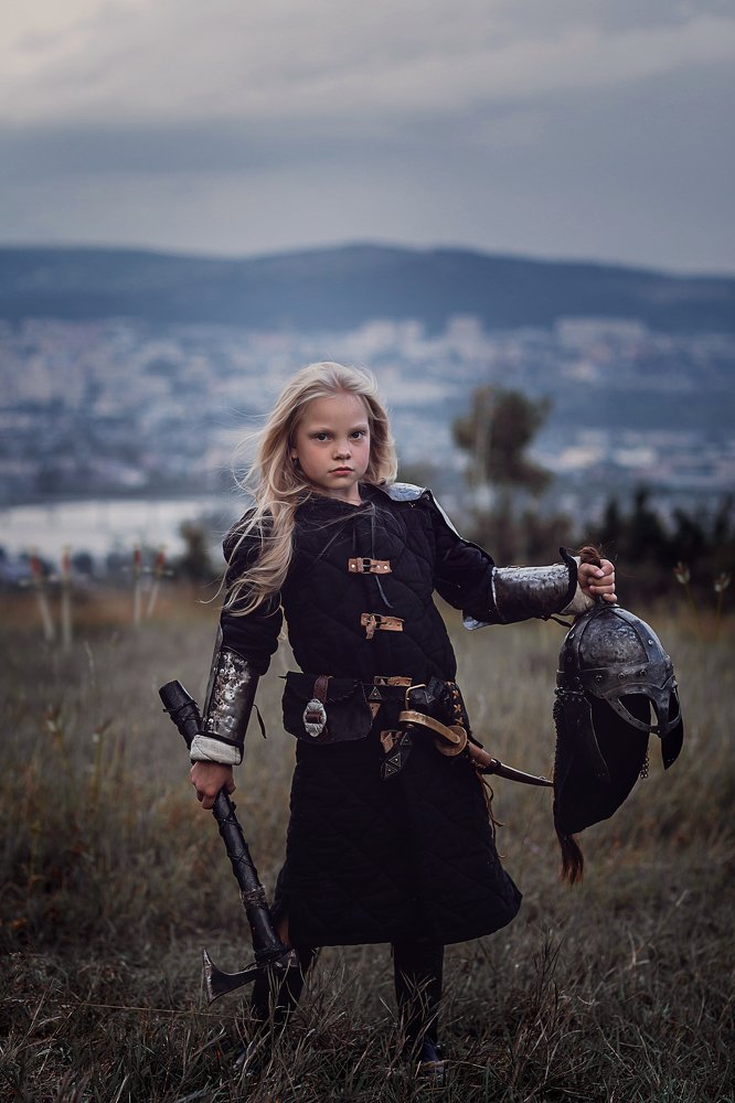 Девочка воин