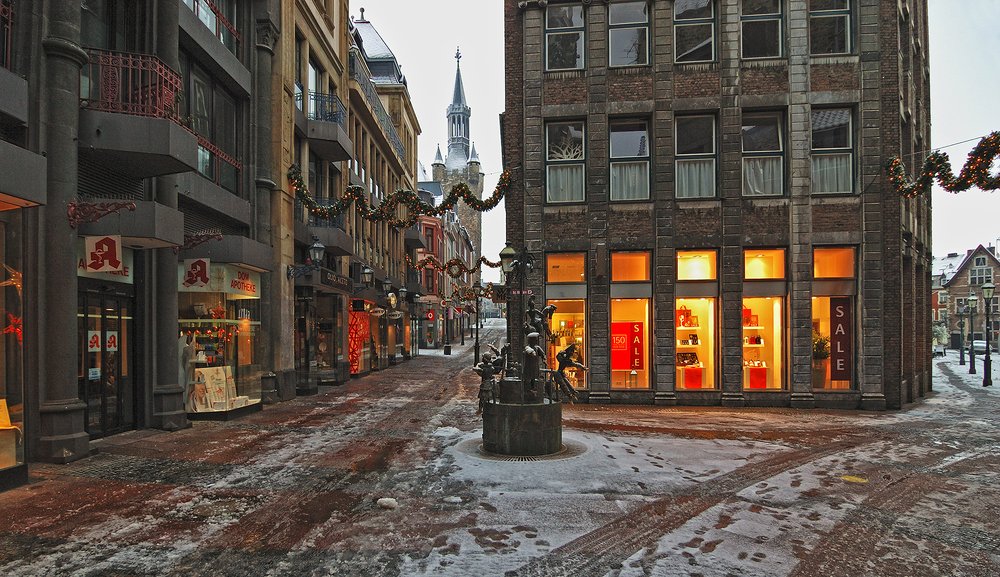 Первый день нового года.