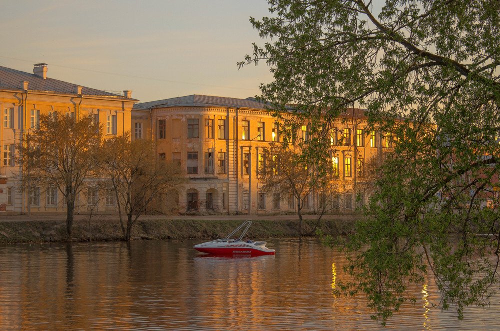 На вечерней прогулке