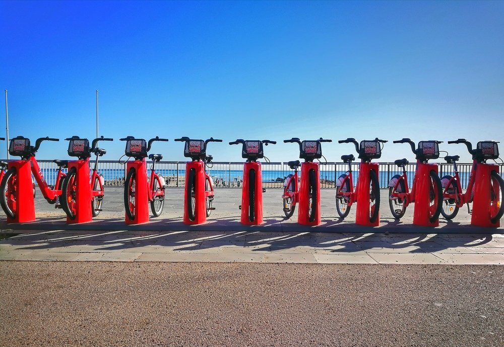 Red Barselona Bikes