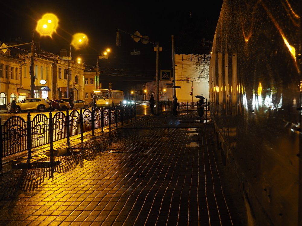 Дождливый вечер, ноябрь.