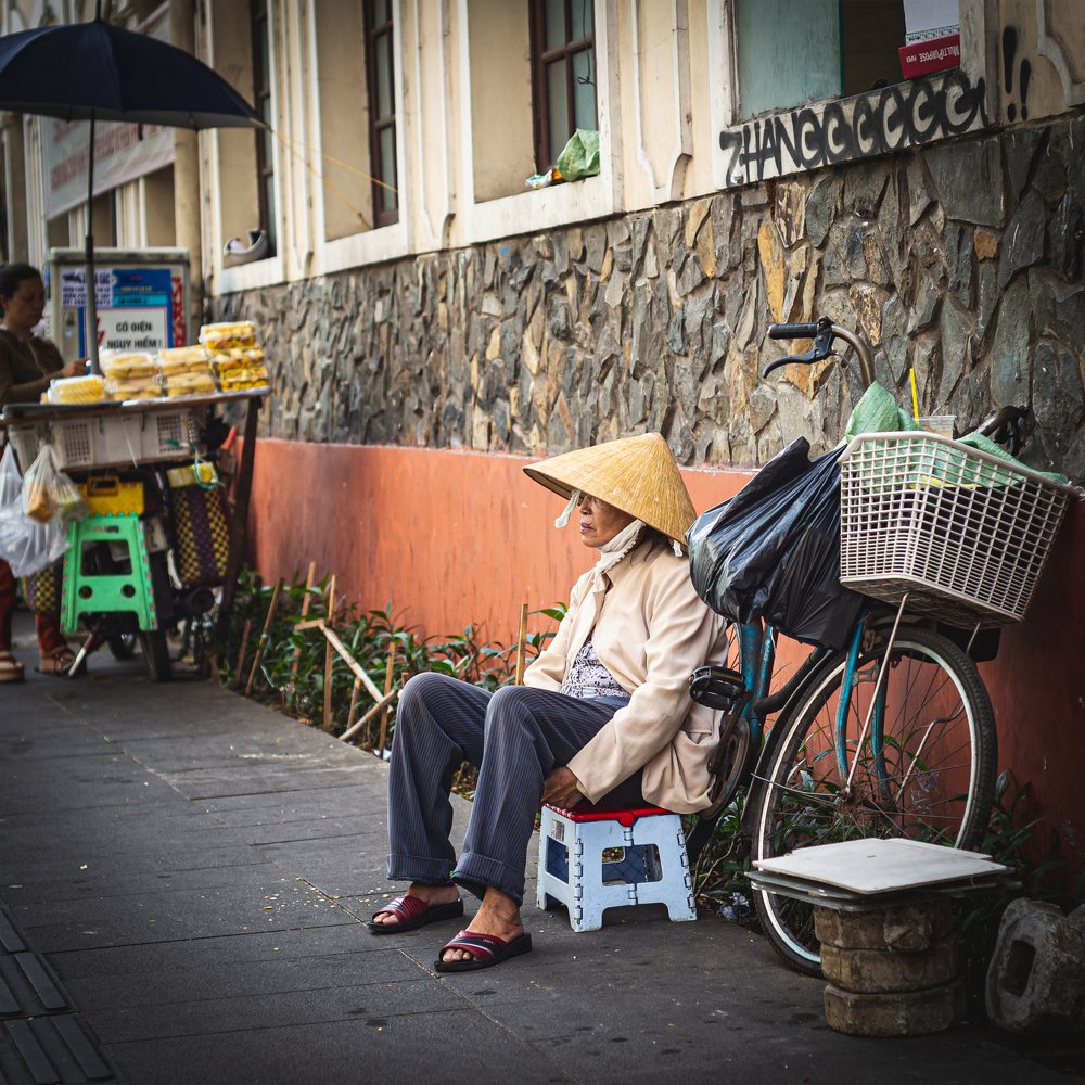 A street photo from Vietnam
