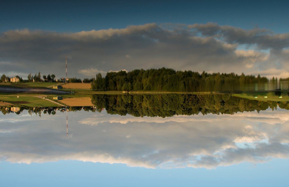 The Bubiai pond (Lithuania)