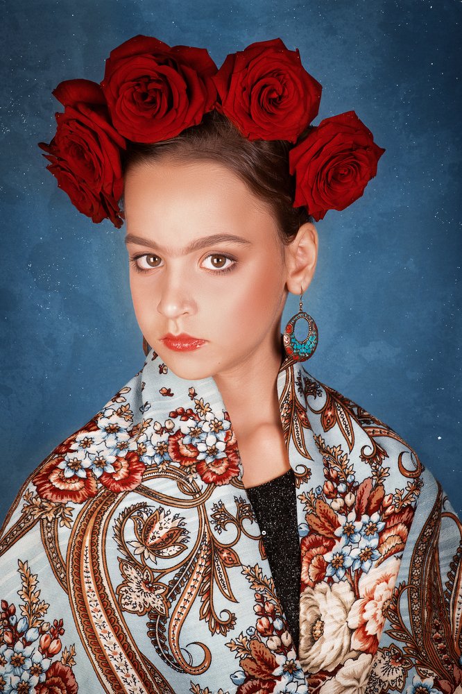 Элина в образе Фриды Кало