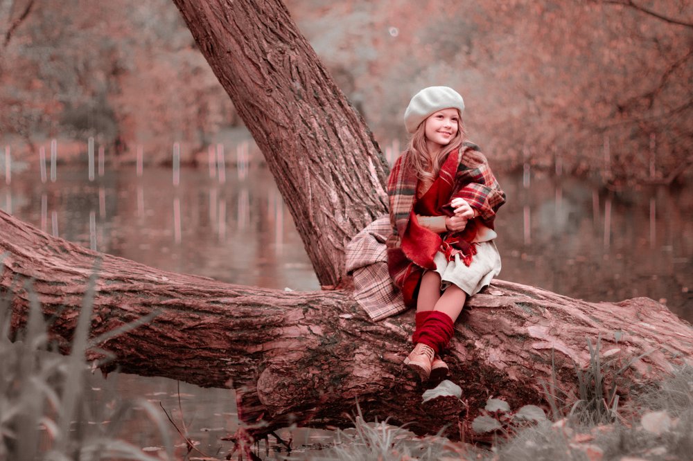 Розовая осень