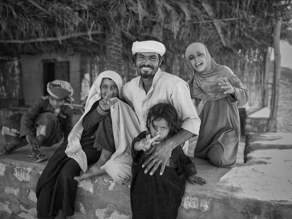 Bedouin family