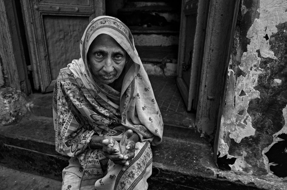 The Old Woman of Varanasi