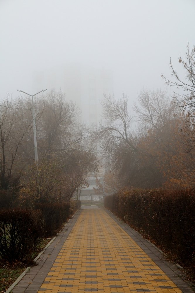 Затуманено