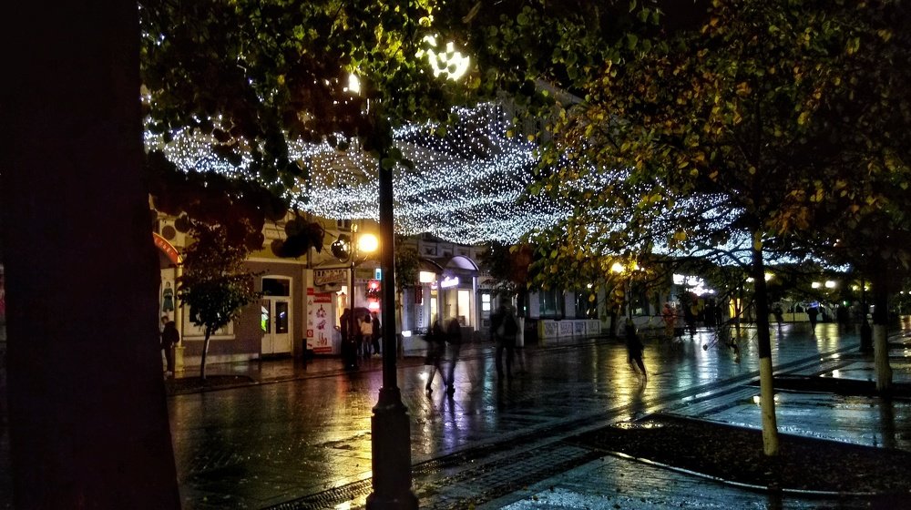 Мокрые улицы