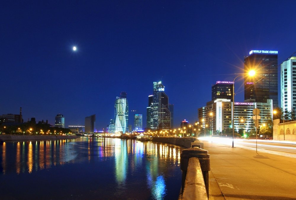 Ночная Москва