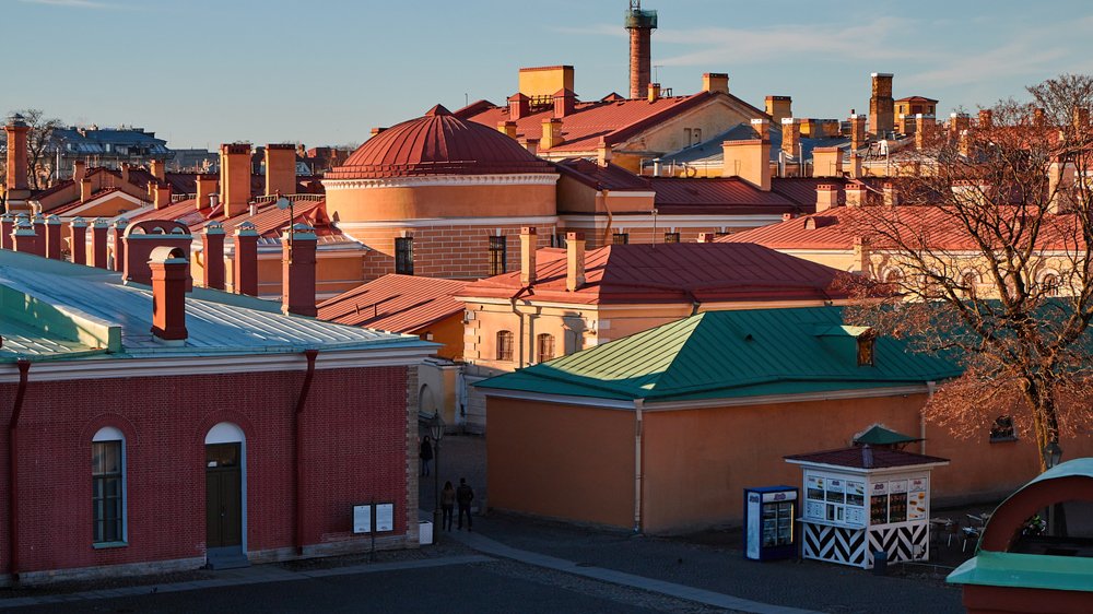 С высоты Нарышкина бастиона