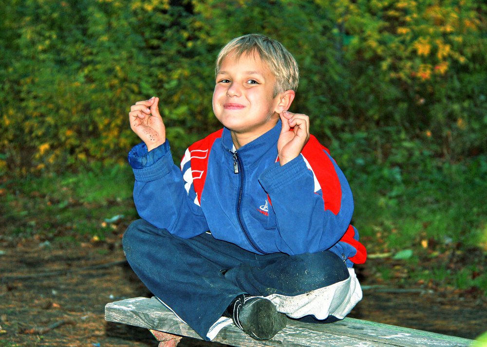 Дети во дворе